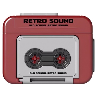 复古录音机挂件钥匙扣磁带机挂件会放音乐可放磁带迷你摆件播放器