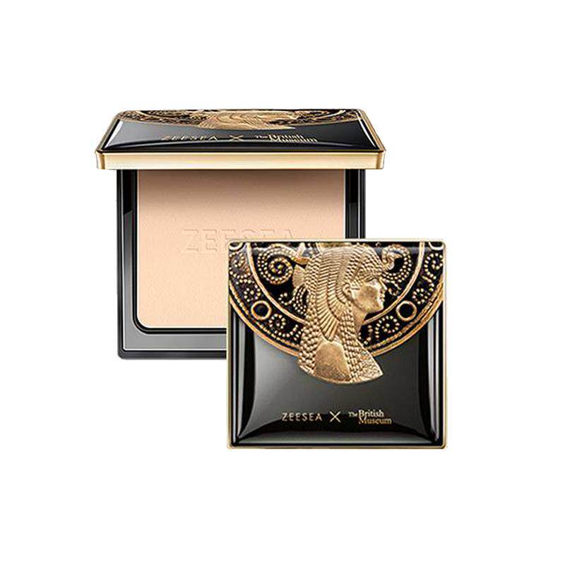 ZEESEA滋色粉饼定妆控油持久遮瑕埃及散粉粉干粉紫色姿色蜜粉防水