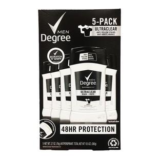 美国直邮DEGREE男士清新无痕腋下止汗膏香体露长效清爽去汗臭异味