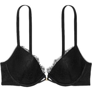 维密玫瑰蕾丝性感3/4罩杯薄模杯文胸内衣女26