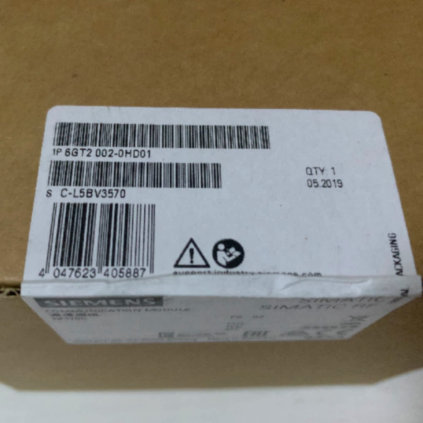 议价6GT2002-0HD01西门子ET200PRO RFID通信模块RF170C 6GT2OO2-O - 实物图