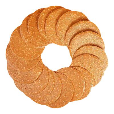 全店选3件送50包零食】铁棍山药芝麻薄片烤片薄脆煎饼薄饼零食