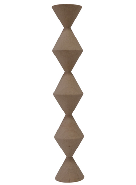 后弄无尽之柱摆件实木榉木民宿