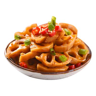 开口爽卤藕片香辣脆爽即食小包装