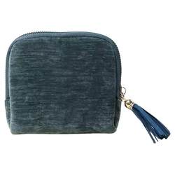 2026新款高档缎布拉链首饰盒