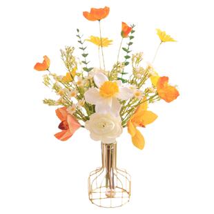 ins高级感轻奢干花花束高端仿真花艺摆件假花餐桌客厅装饰花摆设