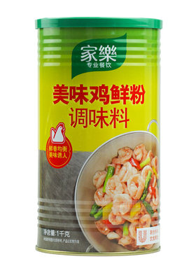 家乐美味鸡鲜粉1kg罐装鸡精