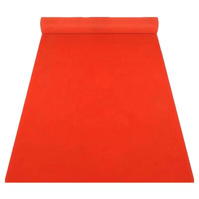 结婚大红地毯加厚无纺布一次性