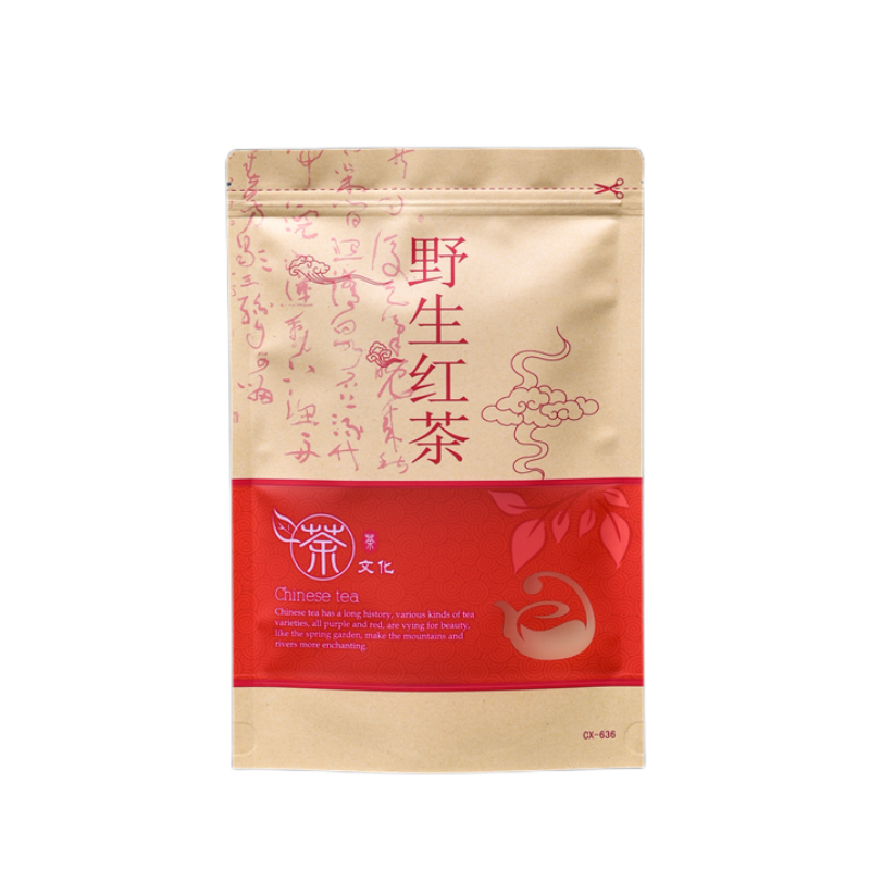 通用野生红茶牛皮纸包装袋