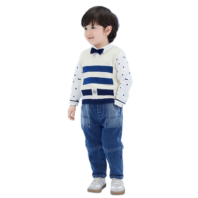 ettoi爱多儿童裤子秋装男