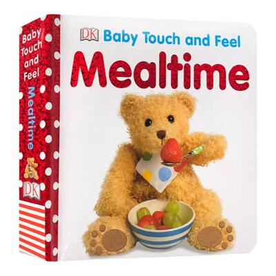 DK触摸启蒙就餐时间触摸纸板书