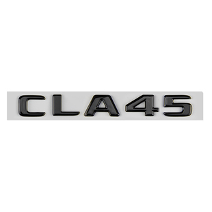 适用奔驰车标字标CLA260改装AMG标志CLA45 cla35尾标车标装饰贴