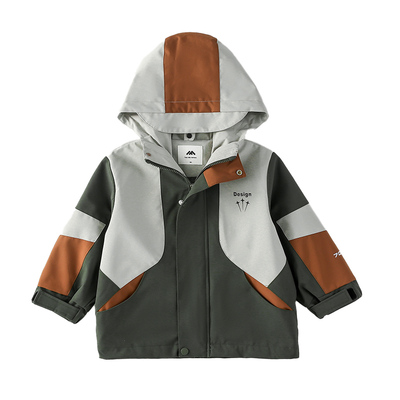 男童羽绒服2025新款冬装儿童男孩三合一加厚秋冬冲锋衣炸街外套