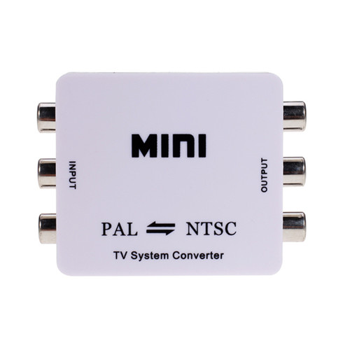 NTSC转PAL制式转换器pla转ntsc互转机顶盒兼容黑白电视音视频同步