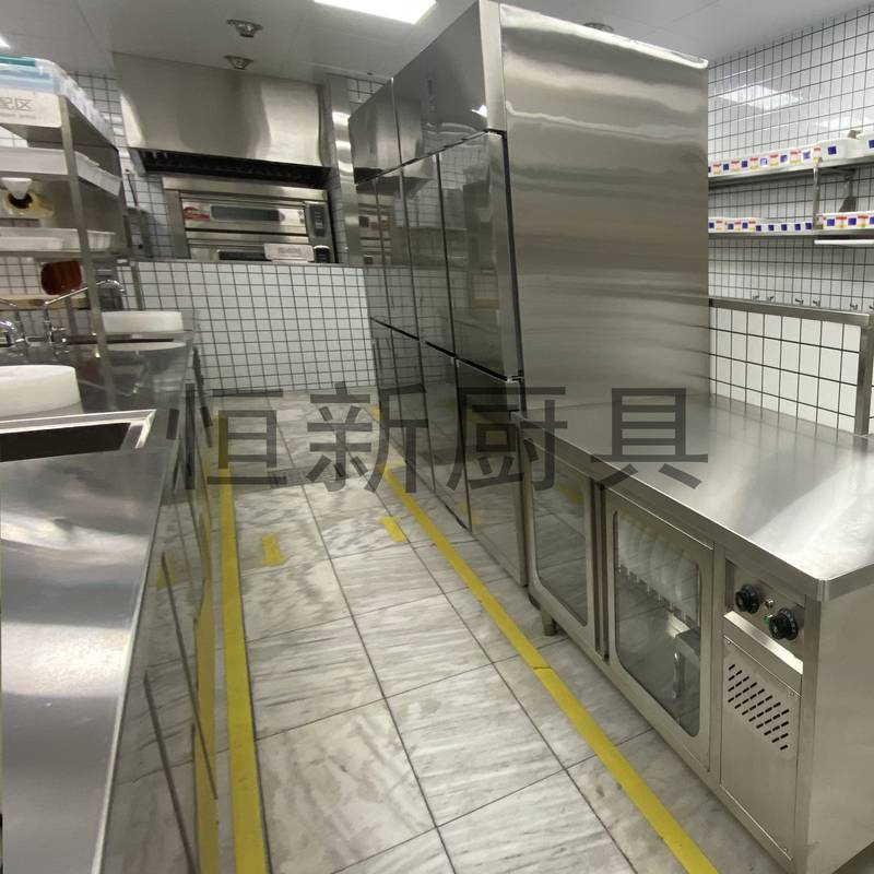 不锈钢商用厨房设备一站式整体工程厨房工程整套直供工厂酒店厨房