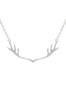 高级感女小众品牌ins风一鹿项链