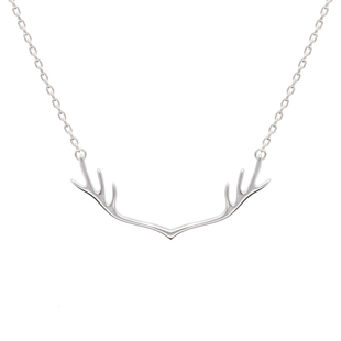 DY轻奢锁骨链高级感纯银女小众品牌项链ins冷淡风一鹿有你设计感