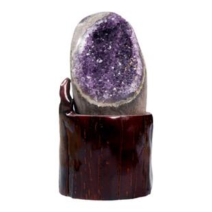 紫水晶摆件晶簇原石水晶消磁家居玄关书房酒柜办公室礼品桌面摆件