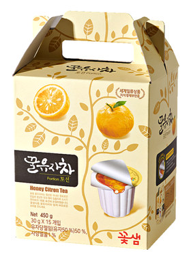 花泉蜂蜜柚子茶杯装冲调饮品