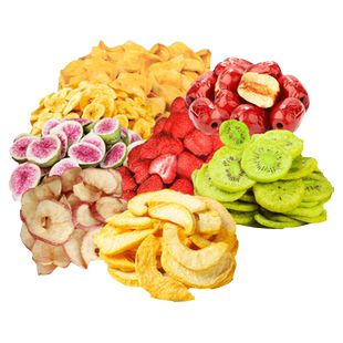 什锦水果脆干500g综合即食无花果冻干草莓蔬果脆片混合装孕妇零食