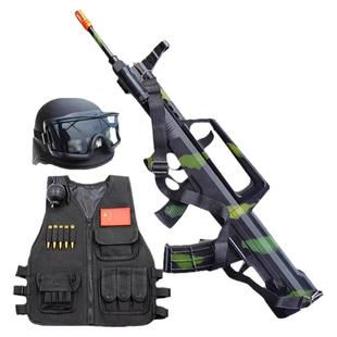 qbz95式手自一体儿童自动突击步电动水连发晶男孩仿真软弹专用枪