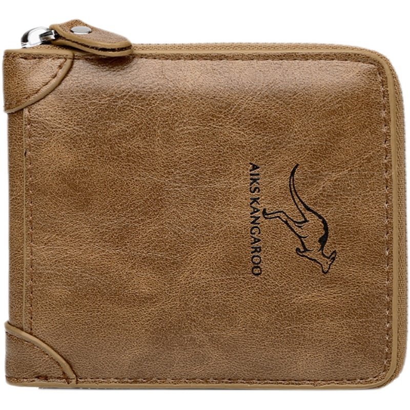 男士钱包真皮2023年新款短款驾驶证一体卡包多功能潮牌男式皮夹子