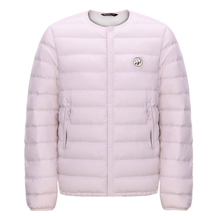 熊猫轻薄羽绒服女款2025秋冬新款时尚内搭外穿抗寒保暖棉服短外套