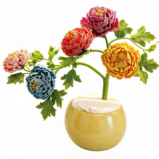 时光与美 6股变色龙幻彩金银线芝麻金幻彩线 50克莲花饰品编绳线