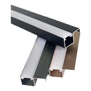 墙板背景墙床头线型错层灯带线形线条收口格栅收边腰线墙裙灯槽