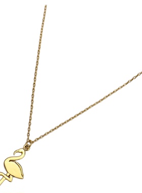 金属风小鸟小动物设计感高级项链