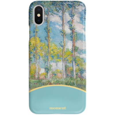 woods莫奈油画柏树p30p40苹果