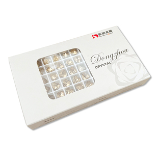 东洲水晶美拉德美甲香槟钻尖底异形堆钻超闪水滴肥方冰糖方糖钻