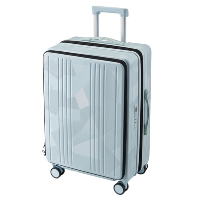 侧开口行李箱可扩展深仓多功能20寸女登机旅行密码箱大容量26寸男