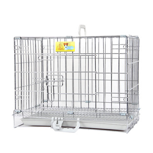 乐佳狗笼加粗折叠带天窗泰迪柯基大小型狗笼子猫笼兔笼鸽子宠物笼