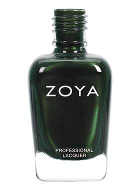美国正品佐雅ZOYA指甲油网红色ZP914 细闪珠光墨绿色环保快干持久