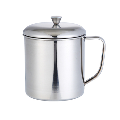 不锈钢带手柄家用幼儿园刻字口杯