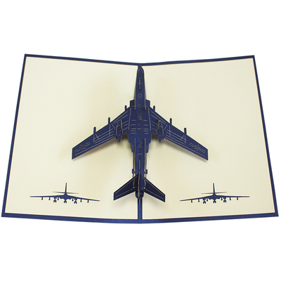 定制轰6K20系列航空工业贺卡