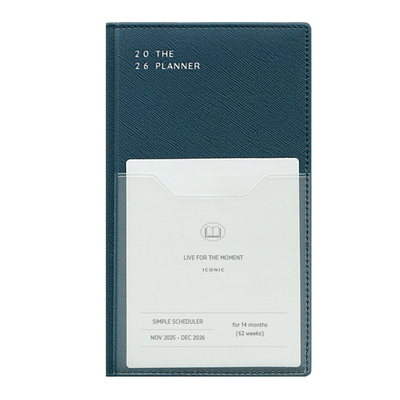 韩国iconci便携日记本2026年日期