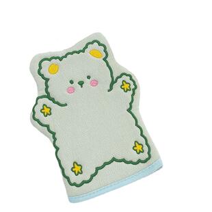 可爱搓澡巾家用儿童洗澡巾洗澡神器女专用搓泥手套宝宝无痛搓背巾