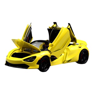 迈凯伦720S跑车合金版灯光汽车模型玩具豪华车模收藏级送男生礼物