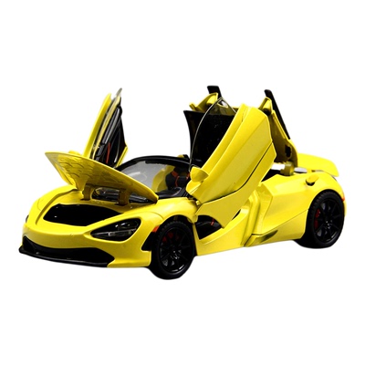 合金灯光迈凯伦720S跑车模型礼物