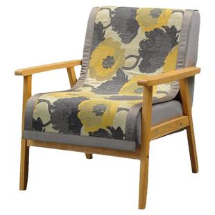 单人沙发垫盖布坐垫椅垫雪尼尔四季连体椅子垫防滑套罩座垫靠背巾