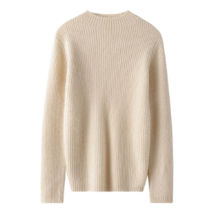 抽条自带领儿童羊绒衫男女童套头毛衣大小童针织衫宝宝羊毛打底衫