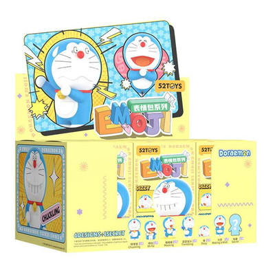 52toys哆啦A梦表情包盲盒手办