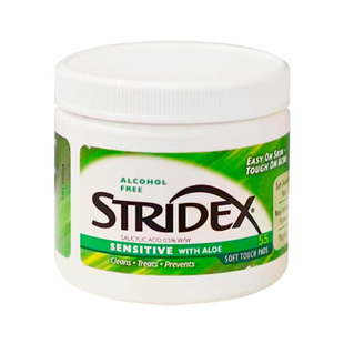 官方授权美国施颜适水杨酸棉片去闭口痘印温和清洁控油无酒精55片