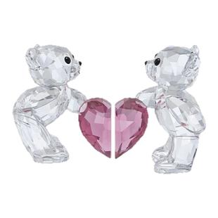 【情人节礼物】施华洛世奇Kris Bear小熊天作之合摆件装饰品
