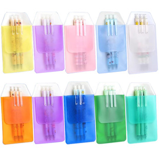 护士笔袋插口袋插笔套加厚医生护士专用笔袋插笔袋工作服放笔的口袋防漏墨神器医护人员衣服防漏口袋笔袋防水