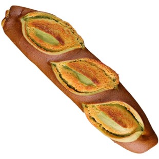 清晨里 抹茶奶酥碱水棒德式碱水面包西式早餐主食代餐有嚼劲