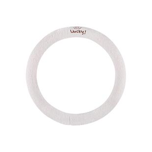 汽车方向盘套冬季羊羔绒通用四季2025新款防滑保护车把套d型女士