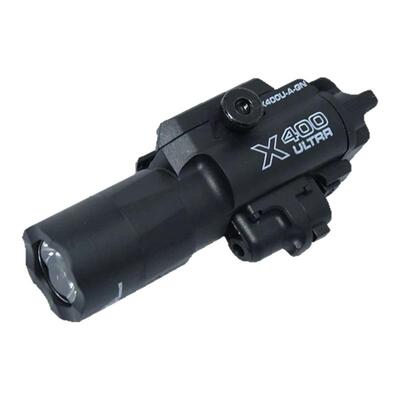 尼龙灯下挂G17战术X400U电筒手电P1激光红外线玩具枪镭射